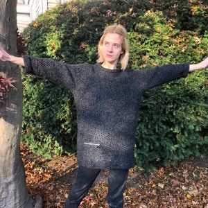 Charcoal Gray ETOILE Isabel Marant Long Sweater